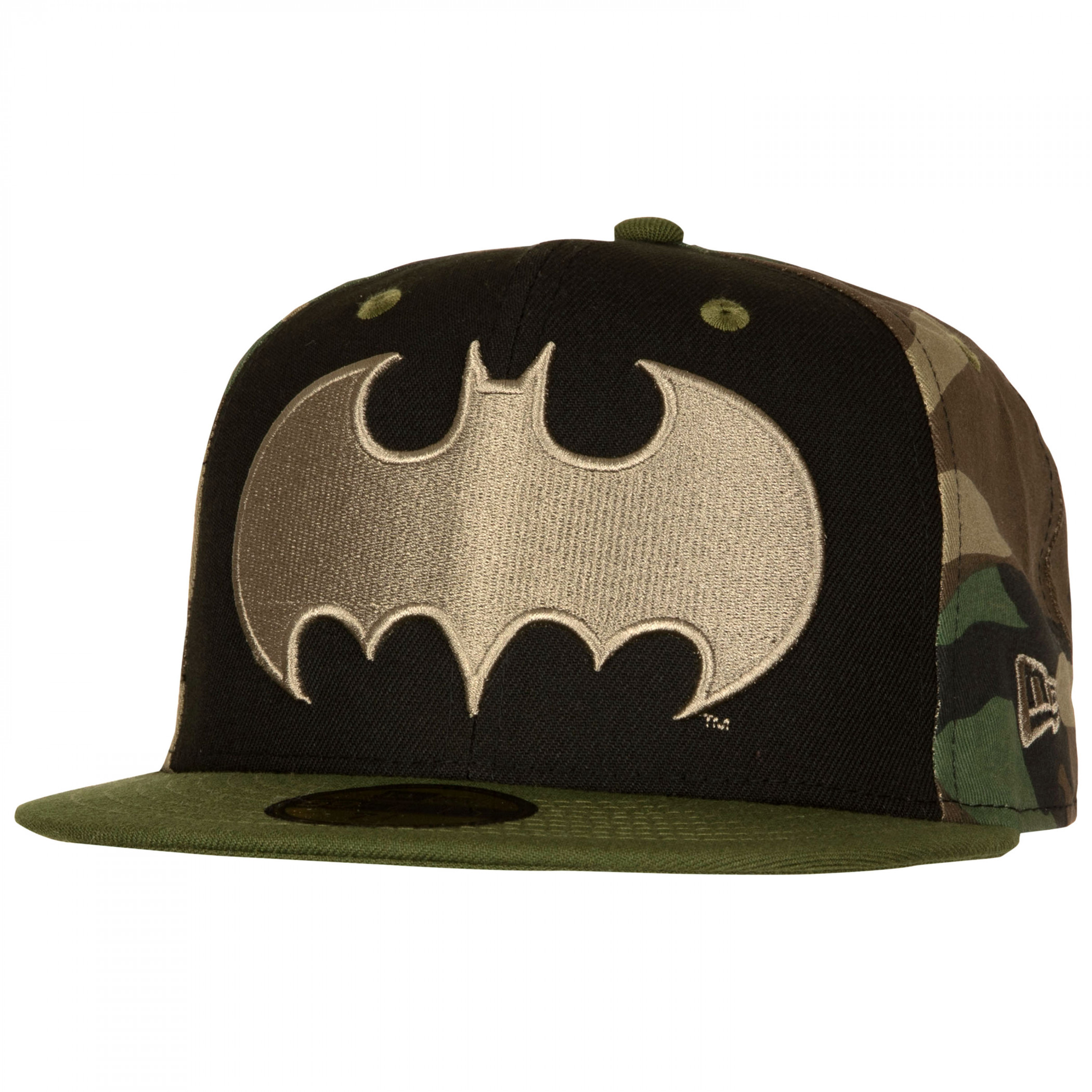 Batman Camo Panel New Era 59Fifty Fitted Hat Multi-Color | eBay